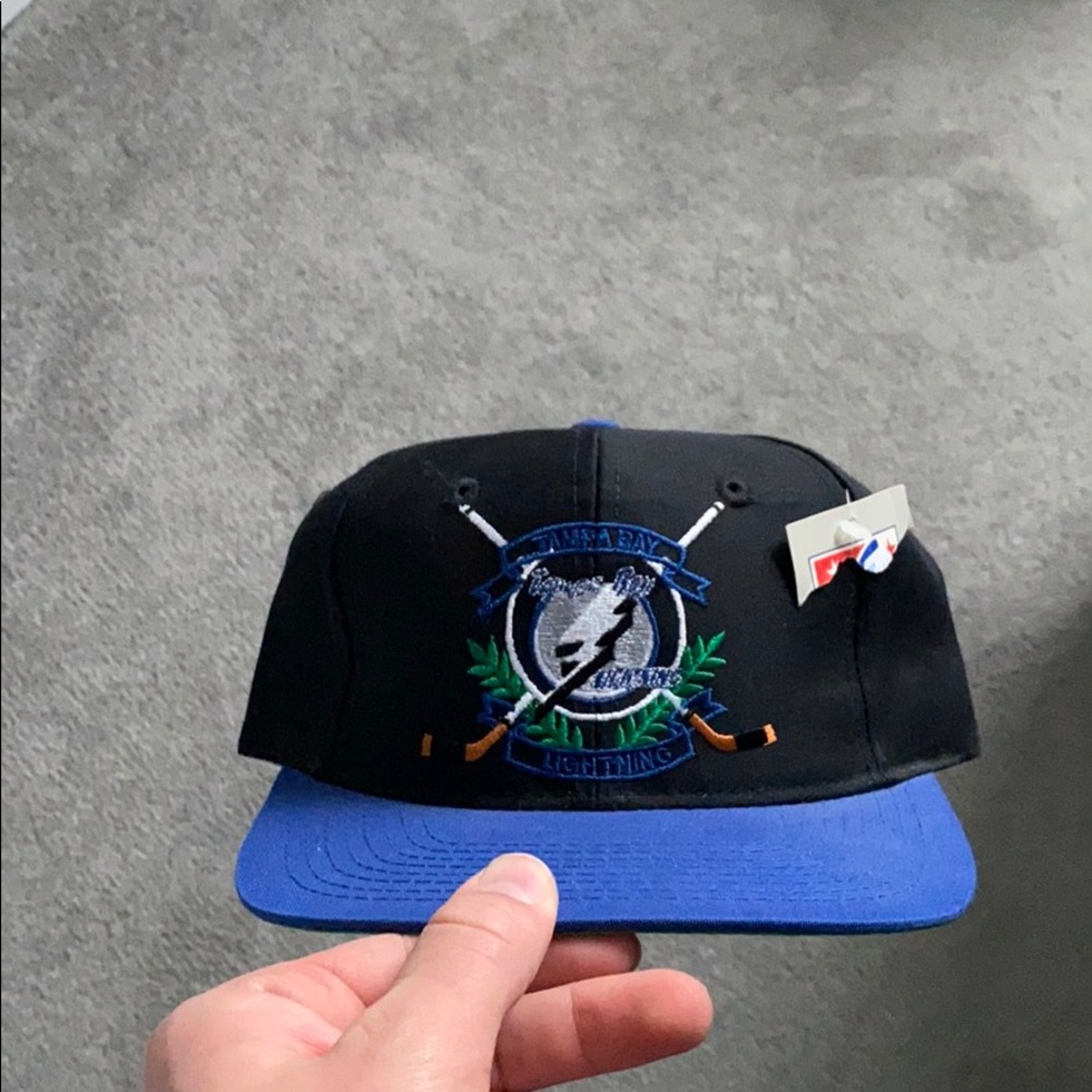 Tampa bay lightning hockey adjustable snapback hat